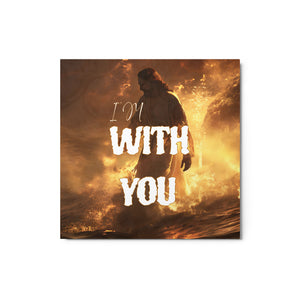 The Lord Will Be With You Metal prints