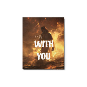 The Lord Will Be With You Metal prints