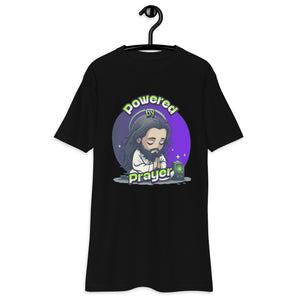 Powered By Prayer - Men’s premium heavyweight tee