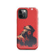 Jesus With Crown Of Thorns Silhouette Tough Case for iPhone®