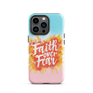 Faith Over Fear Tough Case for iPhone®