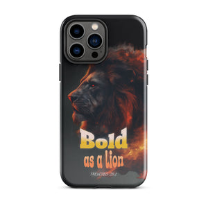 Bold as Lion Proverbs 28:1 Tough Case for iPhone®