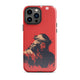 Jesus With Crown Of Thorns Silhouette Tough Case for iPhone®