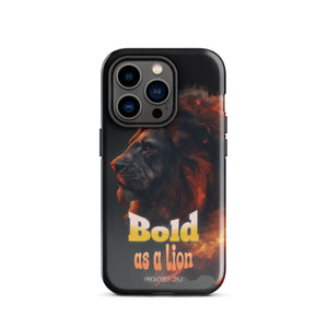 Bold as Lion Proverbs 28:1 Tough Case for iPhone®