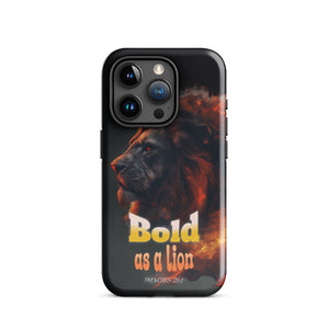 Bold as Lion Proverbs 28:1 Tough Case for iPhone®