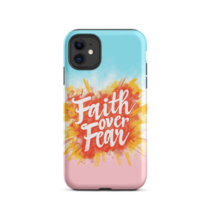 Faith Over Fear Tough Case for iPhone®