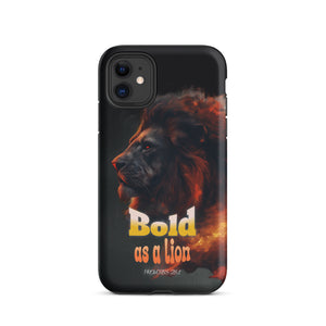 Bold as Lion Proverbs 28:1 Tough Case for iPhone®