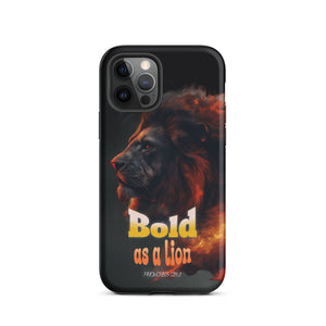 Bold as Lion Proverbs 28:1 Tough Case for iPhone®