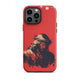 Jesus With Crown Of Thorns Silhouette Tough Case for iPhone®