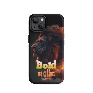 Bold as Lion Proverbs 28:1 Tough Case for iPhone®