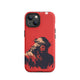 Jesus With Crown Of Thorns Silhouette Tough Case for iPhone®