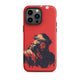 Jesus With Crown Of Thorns Silhouette Tough Case for iPhone®