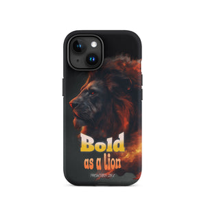 Bold as Lion Proverbs 28:1 Tough Case for iPhone®