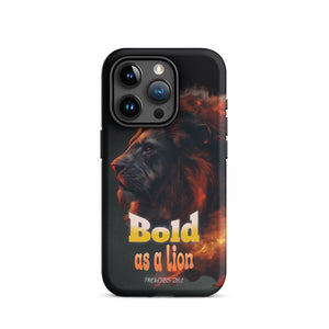 Bold as Lion Proverbs 28:1 Tough Case for iPhone®