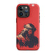 Jesus With Crown Of Thorns Silhouette Tough Case for iPhone®