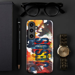 JESUS Paint Splash Tough case for Samsung®