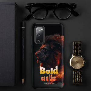 Bold as a Lion Tough case for Samsung®