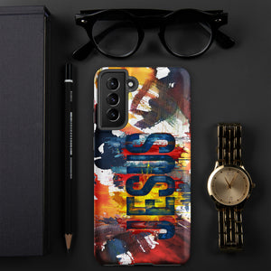 JESUS Paint Splash Tough case for Samsung®