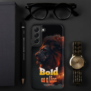 Bold as a Lion Tough case for Samsung®