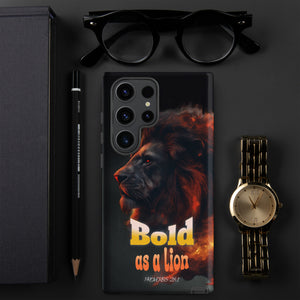 Bold as a Lion Tough case for Samsung®