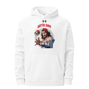 Gotta Save 'Em All Jesus Pokemon Under Armour® hoodie