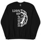 Lion of Judah Unisex Crew Neck Sweatshirt | Gildan