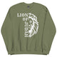 Lion of Judah Unisex Crew Neck Sweatshirt | Gildan