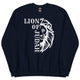 Lion of Judah Unisex Crew Neck Sweatshirt | Gildan