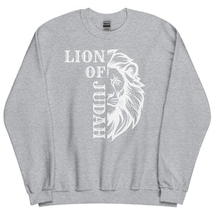 Lion of Judah Unisex Crew Neck Sweatshirt | Gildan