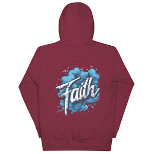 FAITH Cotton Heritage Unisex Hoodie (Back)