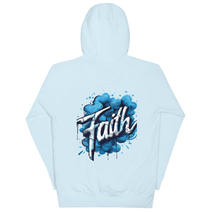 FAITH Cotton Heritage Unisex Hoodie (Back)