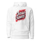 Jesus Saves Cotton Heritage  Unisex Hoodie