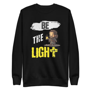 Be The Light Cotton Unisex Premium Sweatshirt