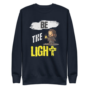 Be The Light Cotton Unisex Premium Sweatshirt