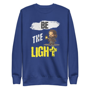 Be The Light Cotton Unisex Premium Sweatshirt