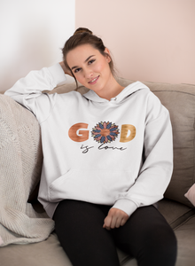 God Is Love - Unisex Heavy Blend Hooded Sweatshirt