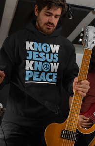 Know Jesus Know Peace - Unisex Heavy Blend Hooded Sweatshirt