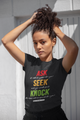 ASK-SEEK-KNOCK-Unisex t-shirt