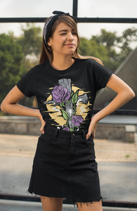 Bunga Dengan Flower-Unisex t-shirt