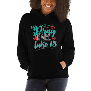 Pray Hard- Unisex Heavy Blend Hooded Sweatshirt