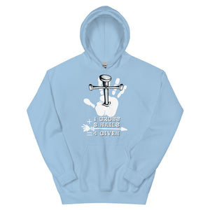 1 Cross 3 Nails - Unisex Heavy Blend Hooded Sweatshirt