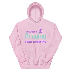 I'D Rather Be Praying -Unisex heavy Blend Sweatshirt