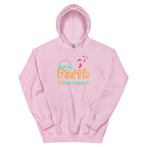 Walk By Faith - Unisex Heavy Blend Hooded Sweatshirt