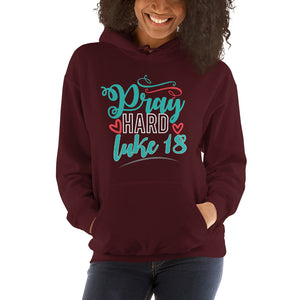 Pray Hard- Unisex Heavy Blend Hooded Sweatshirt