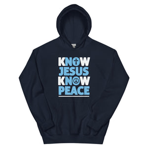 Know Jesus Know Peace - Unisex Heavy Blend Hooded Sweatshirt