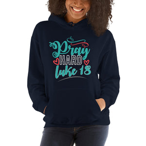 Pray Hard- Unisex Heavy Blend Hooded Sweatshirt