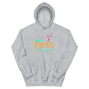 Walk By Faith - Unisex Heavy Blend Hooded Sweatshirt