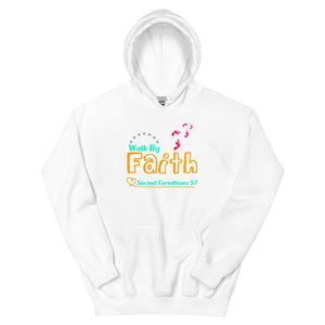 Walk By Faith - Unisex Heavy Blend Hooded Sweatshirt