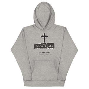 Born Again - Cotton Heritage Premium Unisex Hoodie