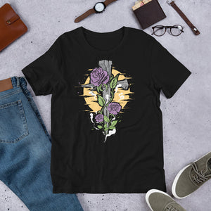 Bunga Dengan Flower-Unisex t-shirt